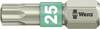 Embout TX TX 25 Wera 05071035001 acier inoxydable Forme (embouts): D 6.3 1 pc(s)