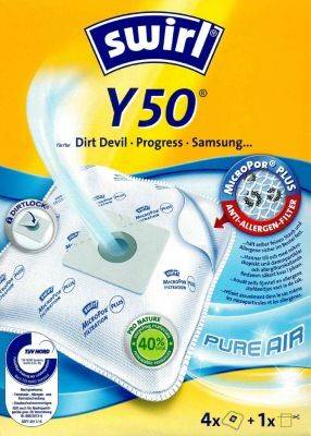Sac aspirateur Swirl Y50 MicroPor Plus pour aspirateurs Dirt Devil, Progress et Samsung-0