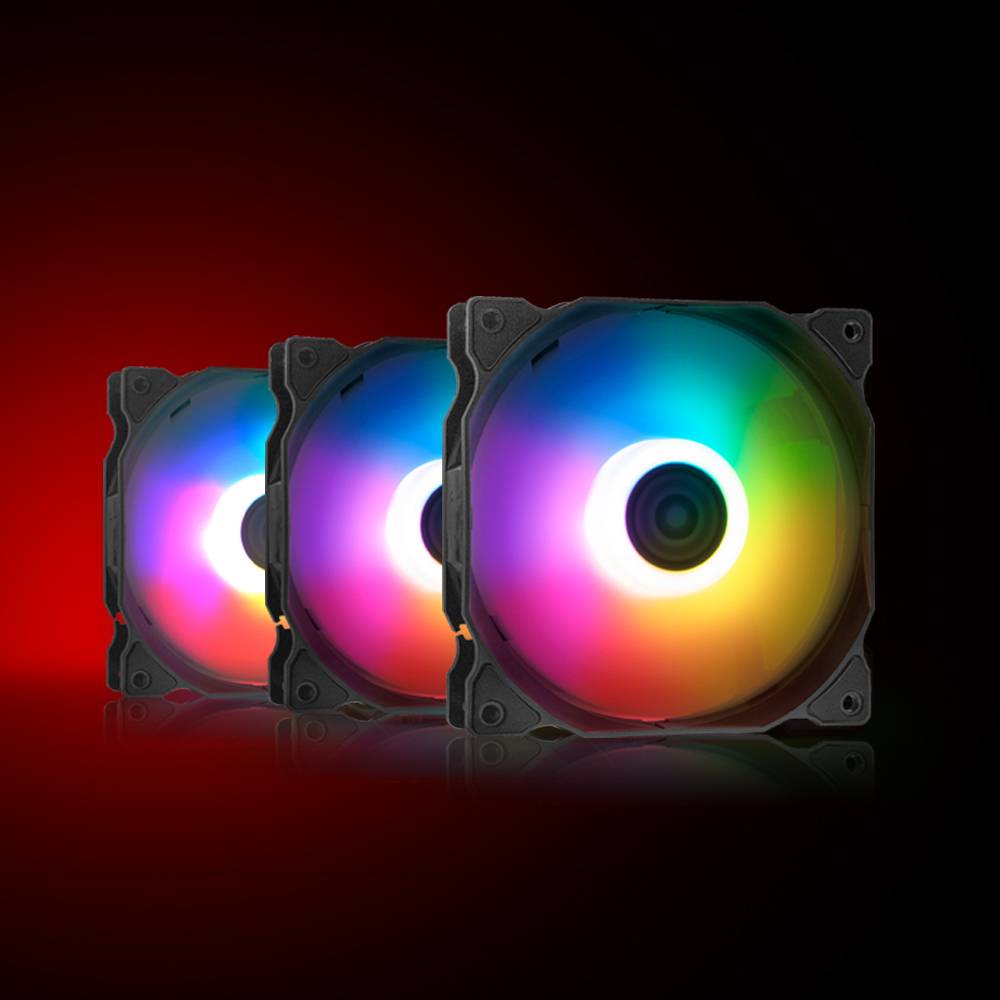 ADATA ADATA - XPG VENTO 120 ARGB - Gehäuselüfter - 120 mm Ventilateur pour PC multicolore avec éclairage LED-1