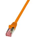 Câble réseau LogiLink CAT. 6 S/FTP 2 m orange