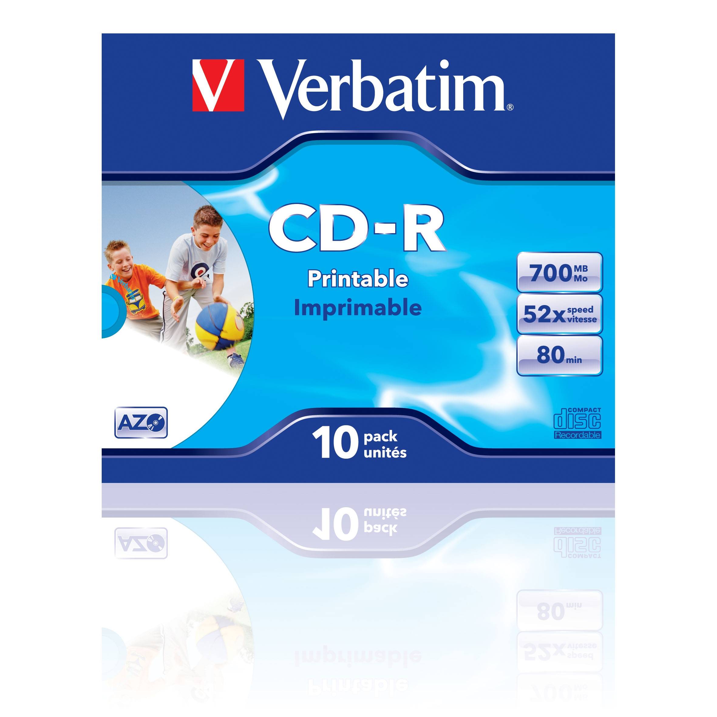 CD-R/700MB 80Min 52x SupAZO JC 10pk Prt-2