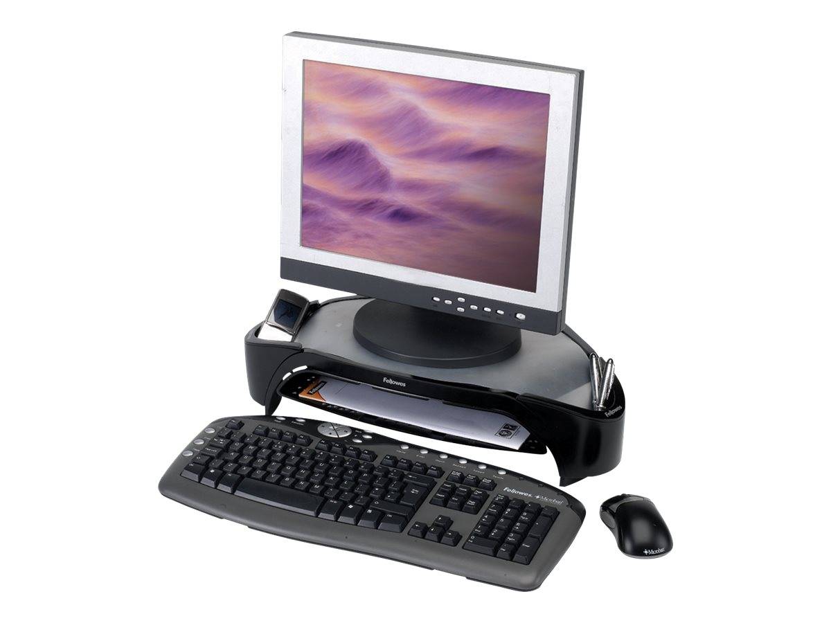Réhausseur de moniteur Fellowes Smart Suites Plus 8020801 noir, argent-2
