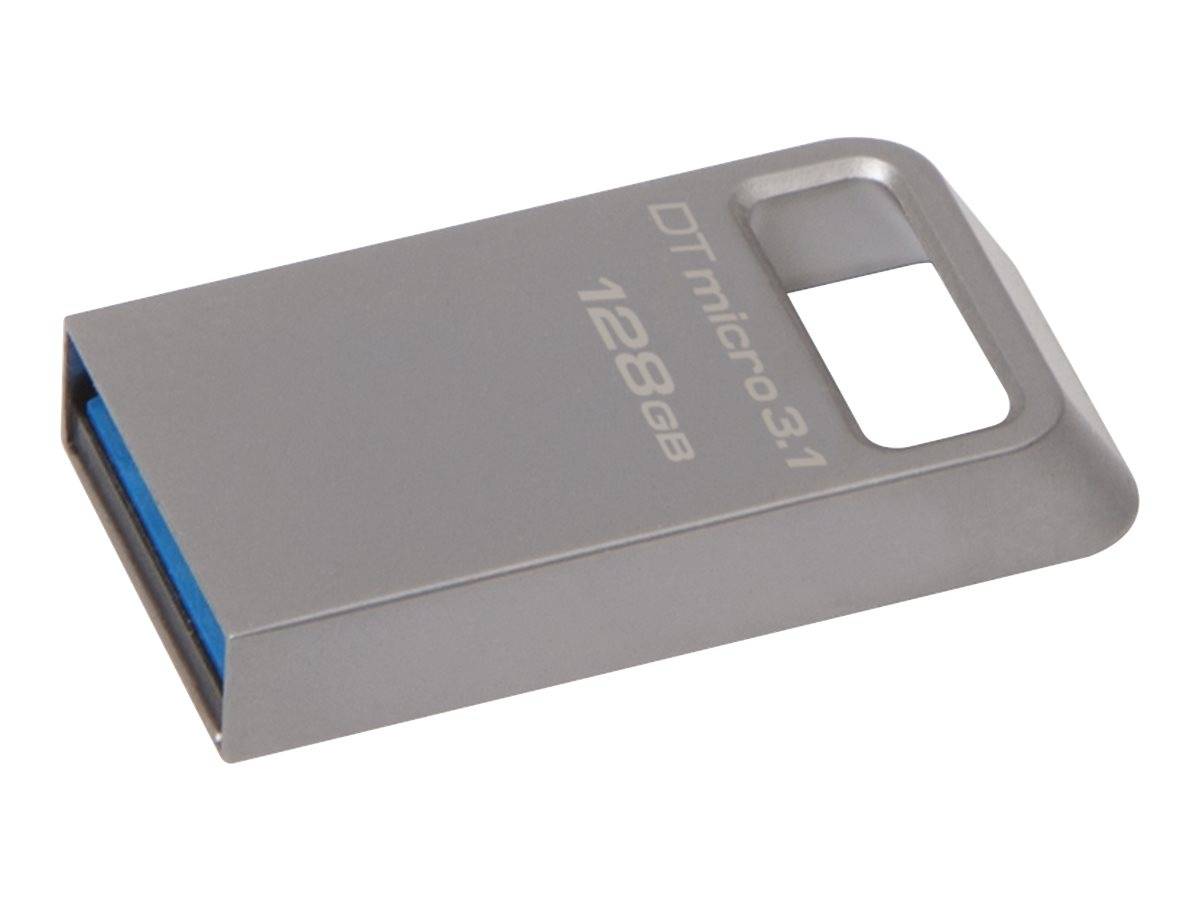 Kingston DataTraveler Micro 3.1 Clé USB 128 GB argent DTMC3/128GB USB 3.1 (Gen 1)-1