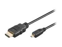 Câble de raccordement TECHly HDMI 3.00 m noir ICOC-HDMI-4-AD3 Câble HDMI-3