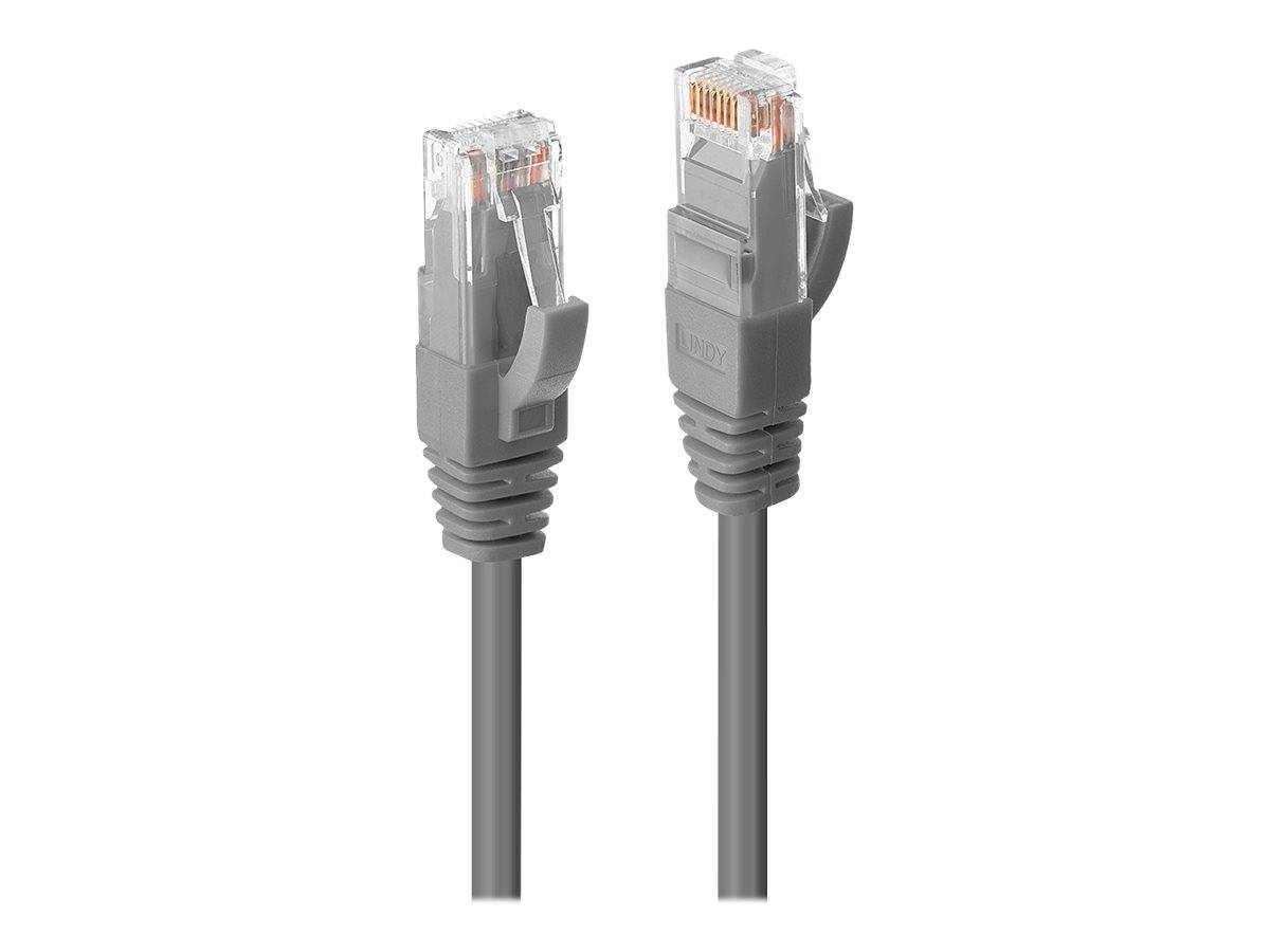 LINDY 45404 RJ45 Câble réseau, câble patch CAT 6 U/UTP 3 m multicolore avec cliquet d'encastrement 1 pc(s)-1