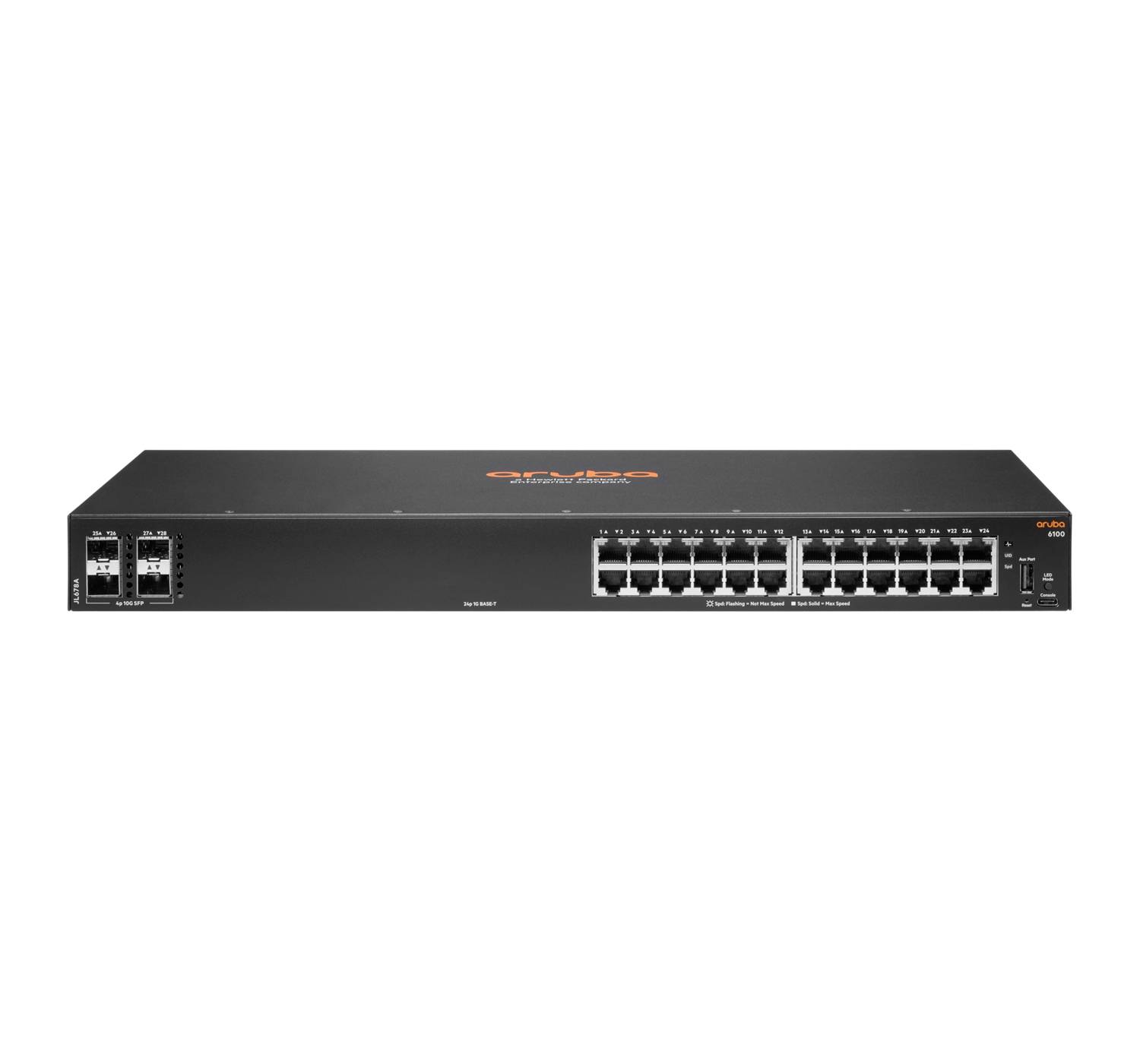 HPE Aruba 6100 Switch 24G 4SFP+ Europe - English localization-1