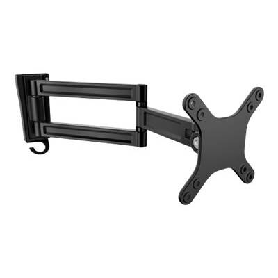 Support mural pour écran Manhattan 460958 33,0 cm (13") - 68,6 cm (27") inclinable, mobile noir-1