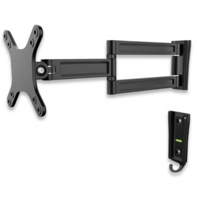 Support mural pour écran Manhattan 460958 33,0 cm (13") - 68,6 cm (27") inclinable, mobile noir-2