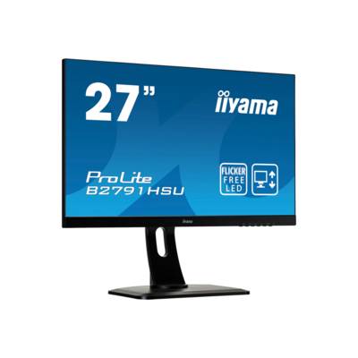 Iiyama ProLite B2791HSU Moniteur LED 68.6 cm (27 pouces) CEE E (A - G);1920 x 1080 pixelsFull HD1 msDisplayPort, HDMI™, -3