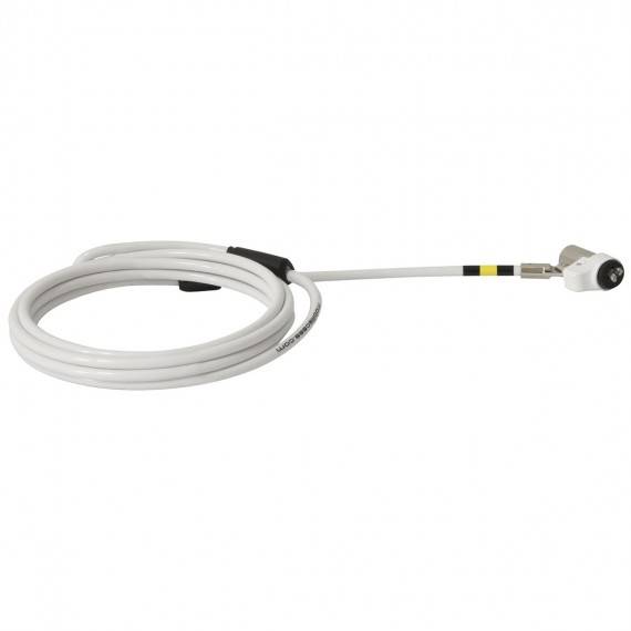 MOBILIS Câble de sécurité à clé rotatif compatible Clé Pass pour Encoche Wedge-2