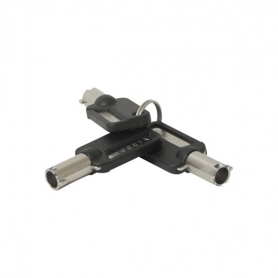 MOBILIS Câble de sécurité à clé rotatif compatible Clé Pass pour Encoche Wedge-4