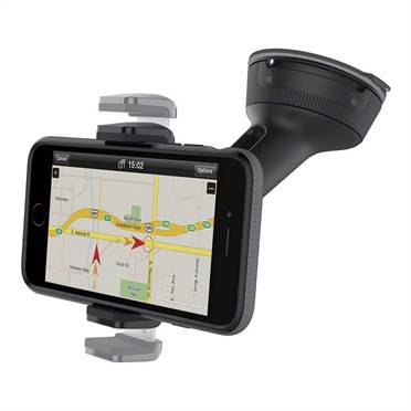 Support voiture Ventouse Tableau de bord ou Pare-brise Rotatif 360°-4