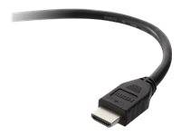 Câble de raccordement Belkin HDMI Fiche mâle HDMI-A, Fiche mâle HDMI-A 1.50 m noir F3Y017BT1.5MBLK 4K UHD Câble HDMI-2