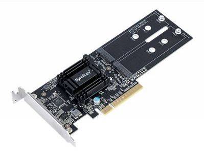 Serveur Synology Synology M2D18 - Laufwerksschachtadapter - Erweiterungsschlitz auf 2 x M.2 M.2-4