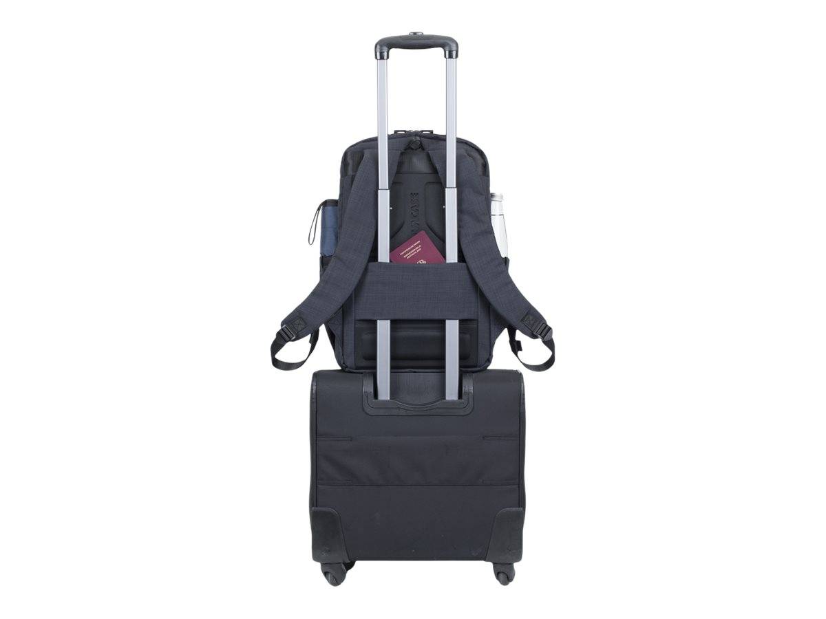 Sac à dos business 17,3", Port USB-A, Polyester ECO noir ch-4