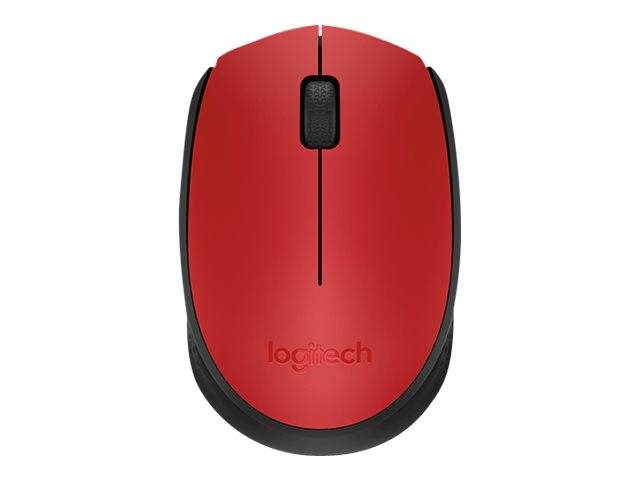 Souris optique Logitech M171 rouge, noir-1