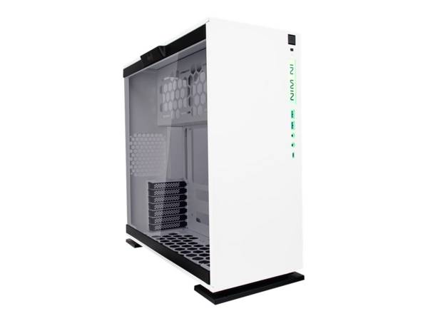 In Win 303C, Midi Tower, PC, Blanc, ATX, micro ATX, Mini-ITX, SECC, Verre trempé, 16 cm