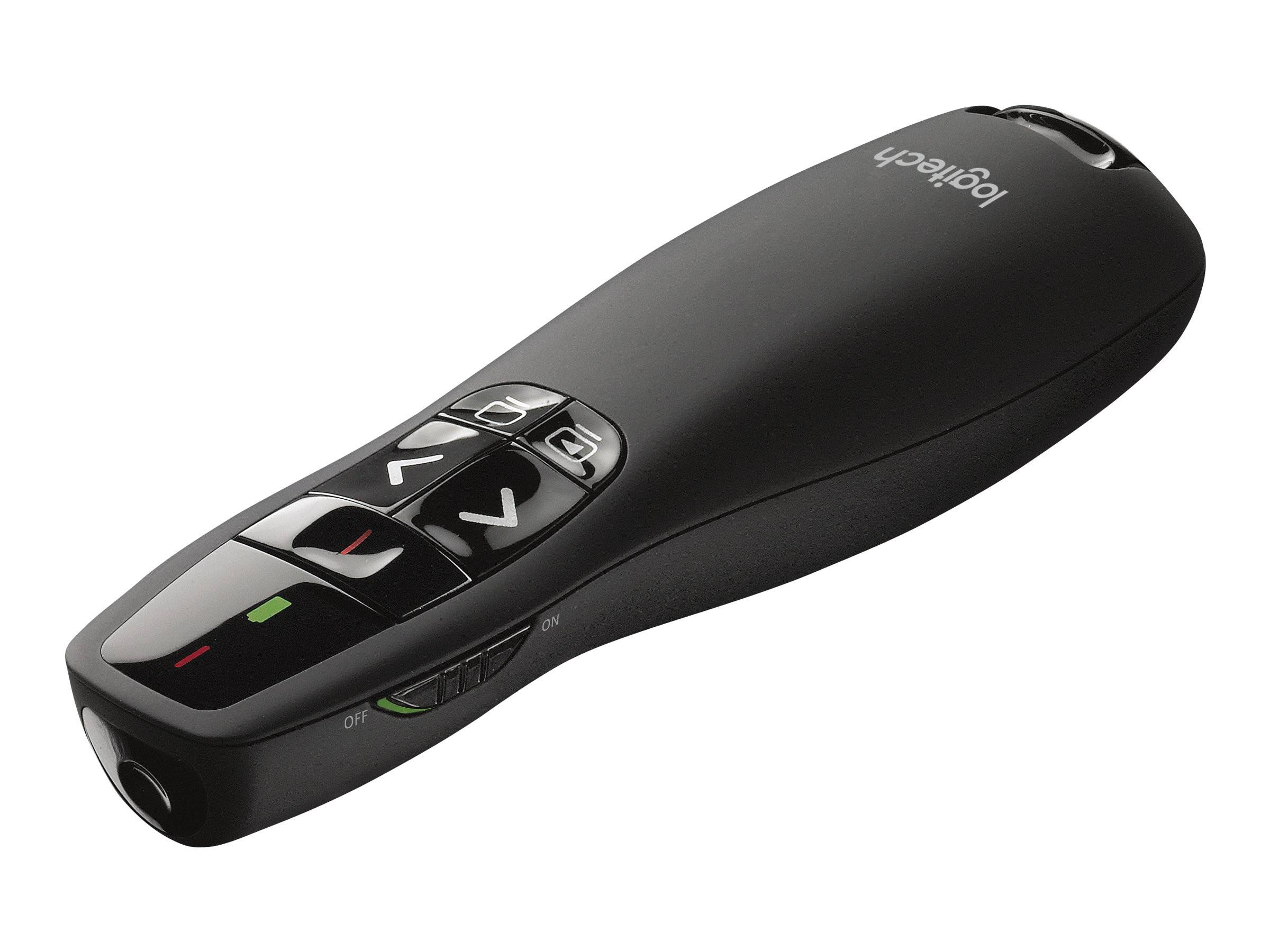 Logitech Presenter R400, sans fil, laser noir, 6 boutons, pile 2x AAA incluse, vente au détail-3