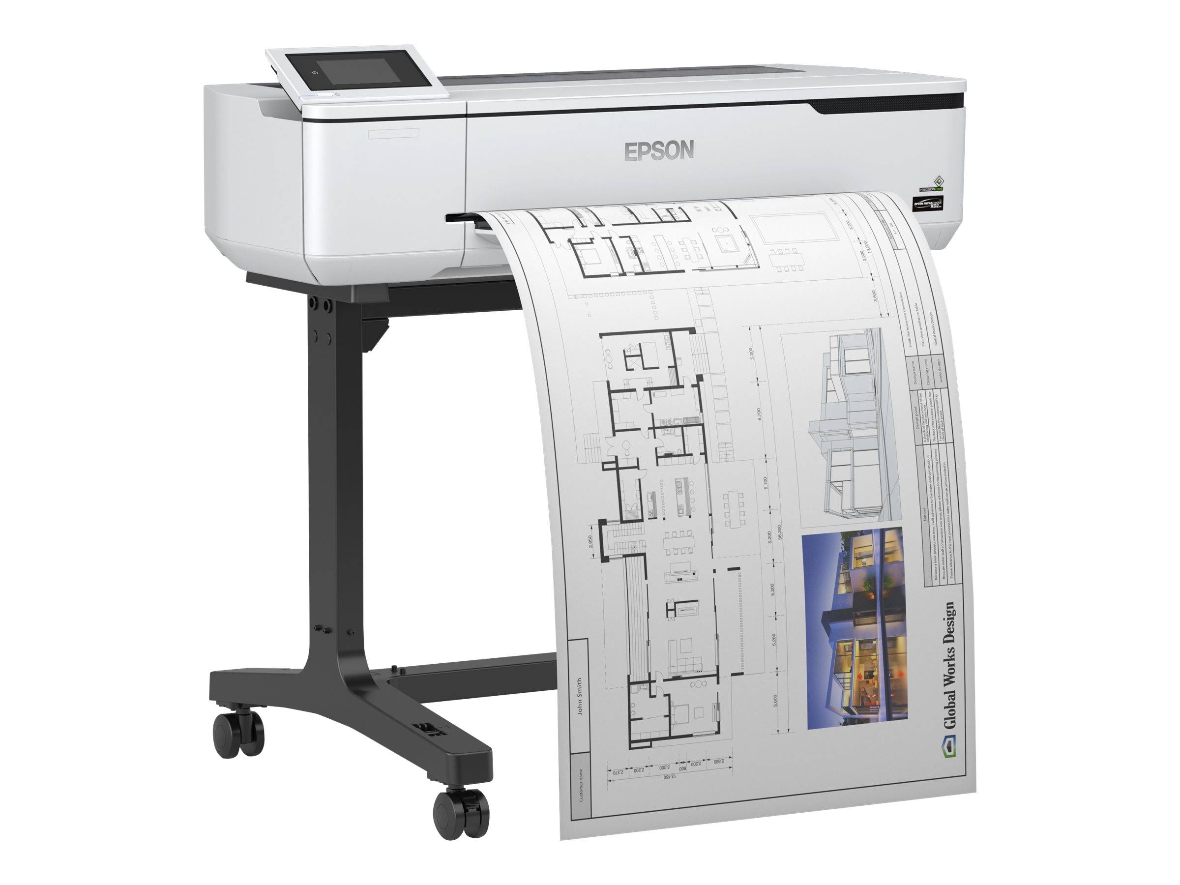 EPSON SureColor SC-T3100 24inch large-format printer colour ink-jet Roll A1 61.0cm 2400x1200dpi Gigabit LAN Wi-Fi USB 3.-3
