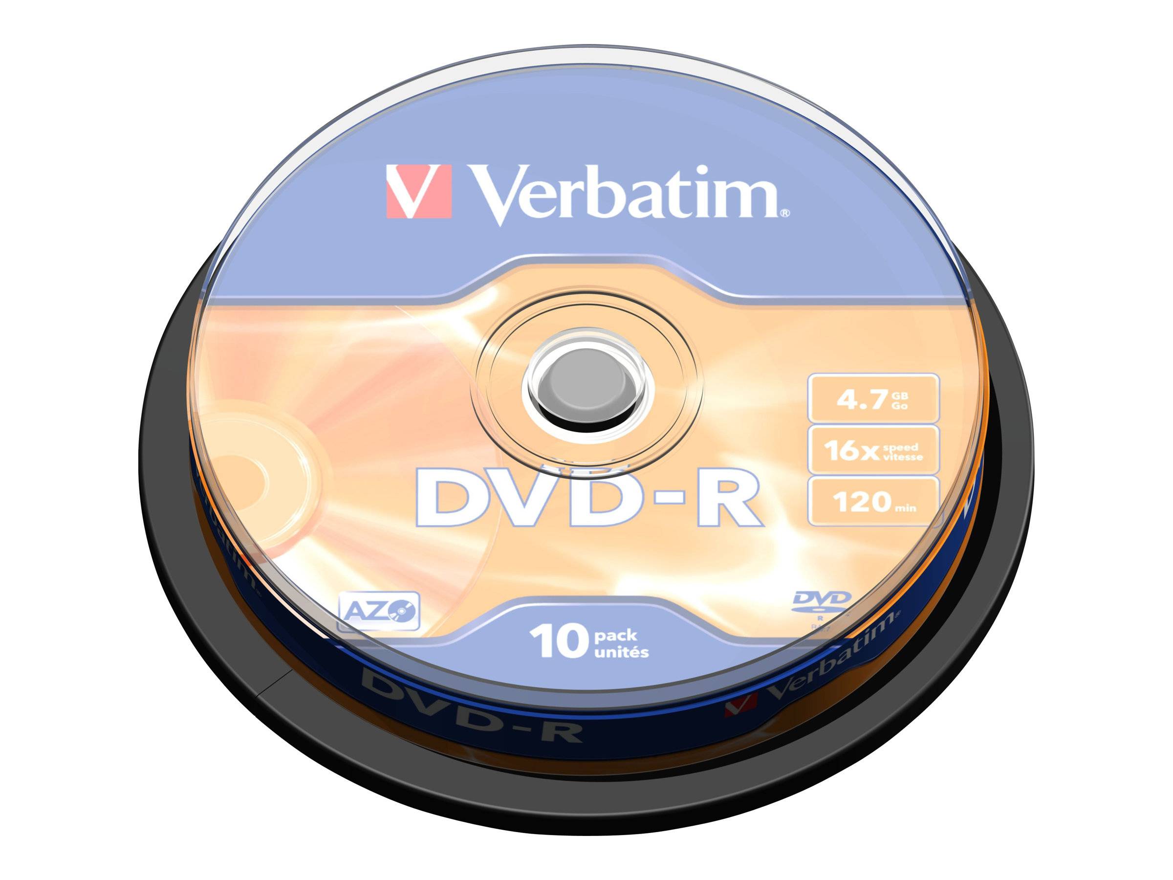 DVD-R/4.7GB 16xspd ADVANCEDAZO10 Spindle-4