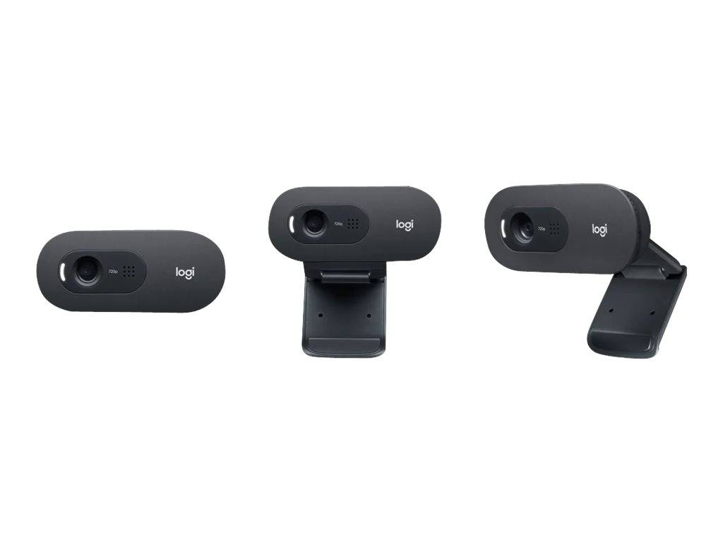 Webcam Logitech C505e, HD 720p, Noir 1280x720, 30 FPS, USB, Professionnel-3