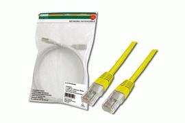 Cable De Connexion Utp Cat. 5E 5M Jaune - [1x RJ45 mâle - 1x RJ45 mâle] - DK-1511-050/Y - 5.00 m - jaune-2