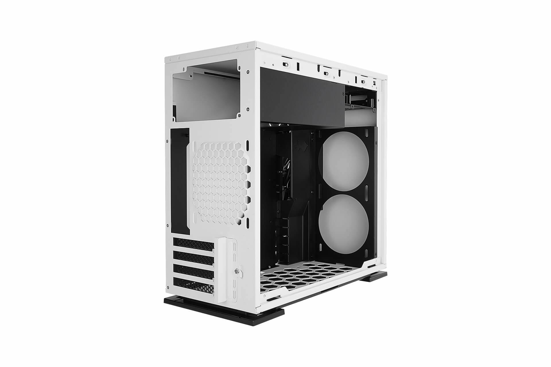 In Win 301C WHITE, Mini Tower, PC, Blanc, micro ATX, Mini-ITX, SECC, Verre trempé, Gaming-2