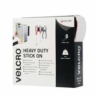 VELCRO® Bande 50mmx5m blanc, crochets&velours autocollants extra fort-4