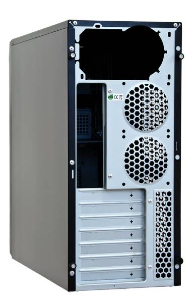 Chieftec LG-01B-OP, Midi Tower, PC, Noir, ATX, micro ATX, maison/bureau, 14 cm-4