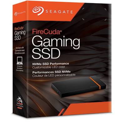 DISQUE DUR EXTERNE USB 3.2 SEAGATE FIRECUDA GAMING SSD NVME 1 TO