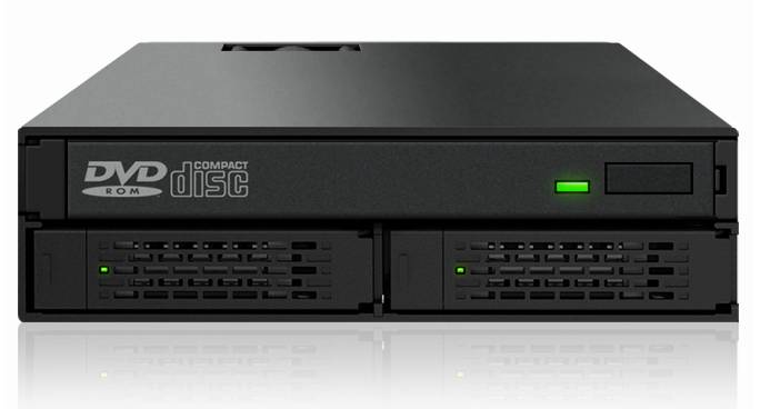 ICY DOCK Backplane MB994IPO-3SB 4 disques SATA/SAS 2"5 +lect-2