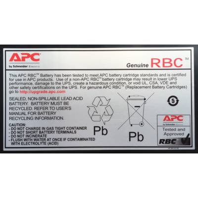 Batterie pour onduleur APC RBC12-3