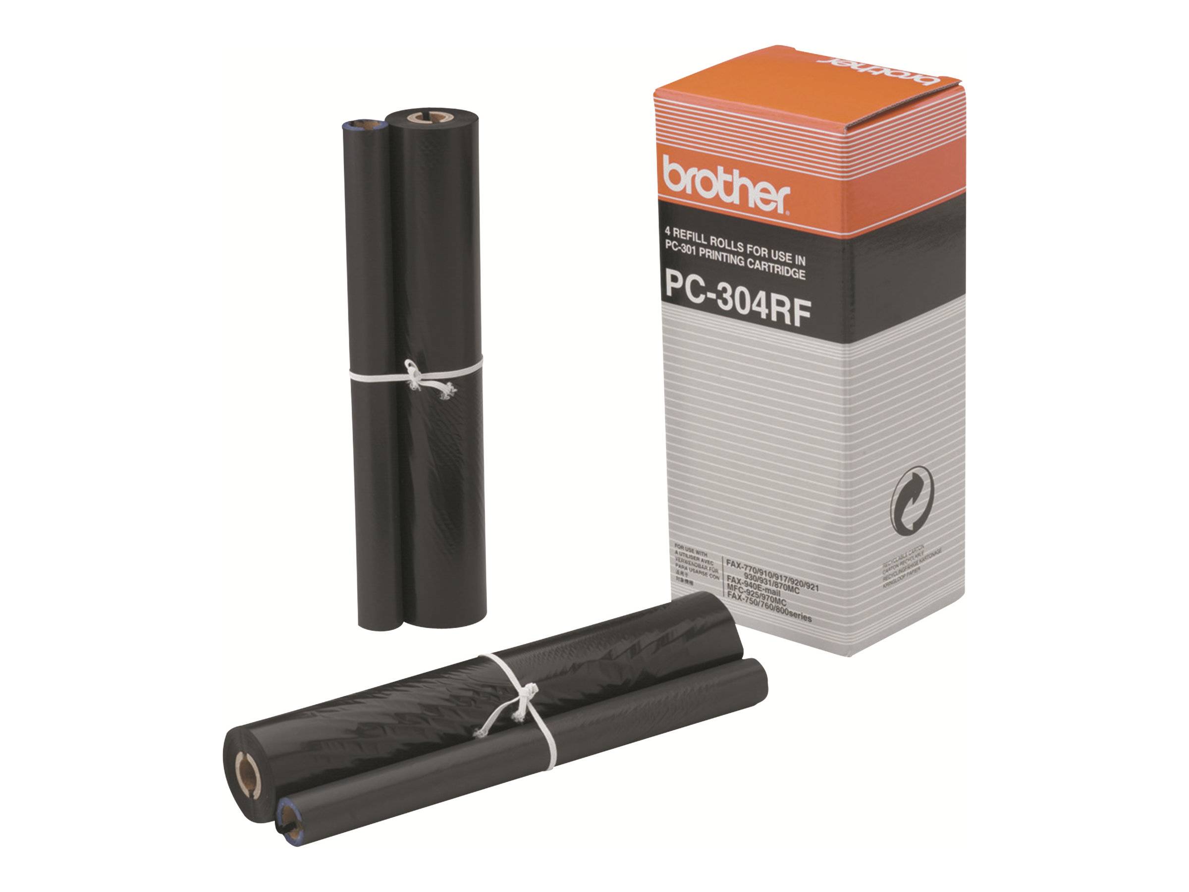 Pack 4 rubans d impression BROTHER PC304RF-4