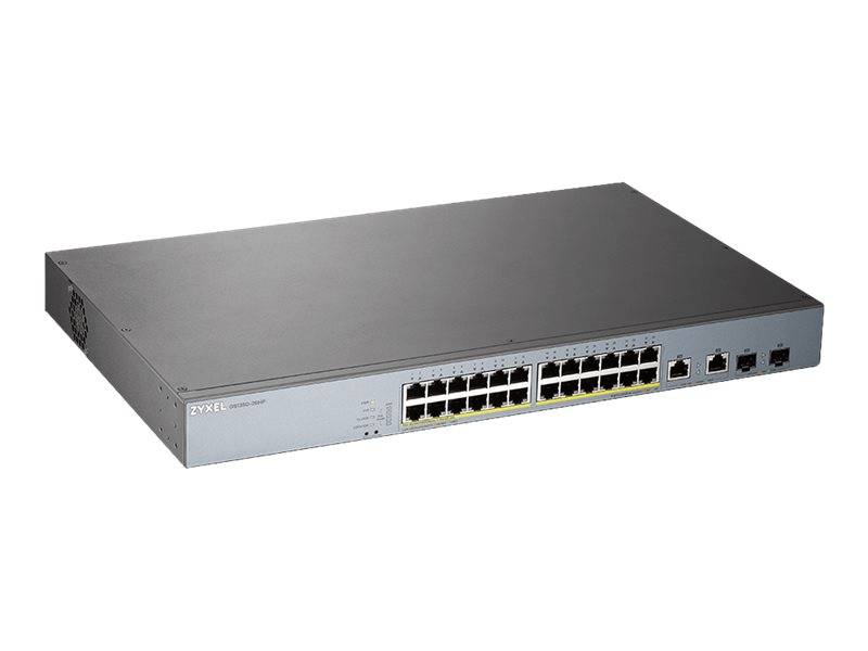 Zyxel GS1350-26HP-EU0101F, Géré, L2, Gigabit Ethernet (10/100/1000), Connexion Ethernet, supportant l'alimentation via c-2