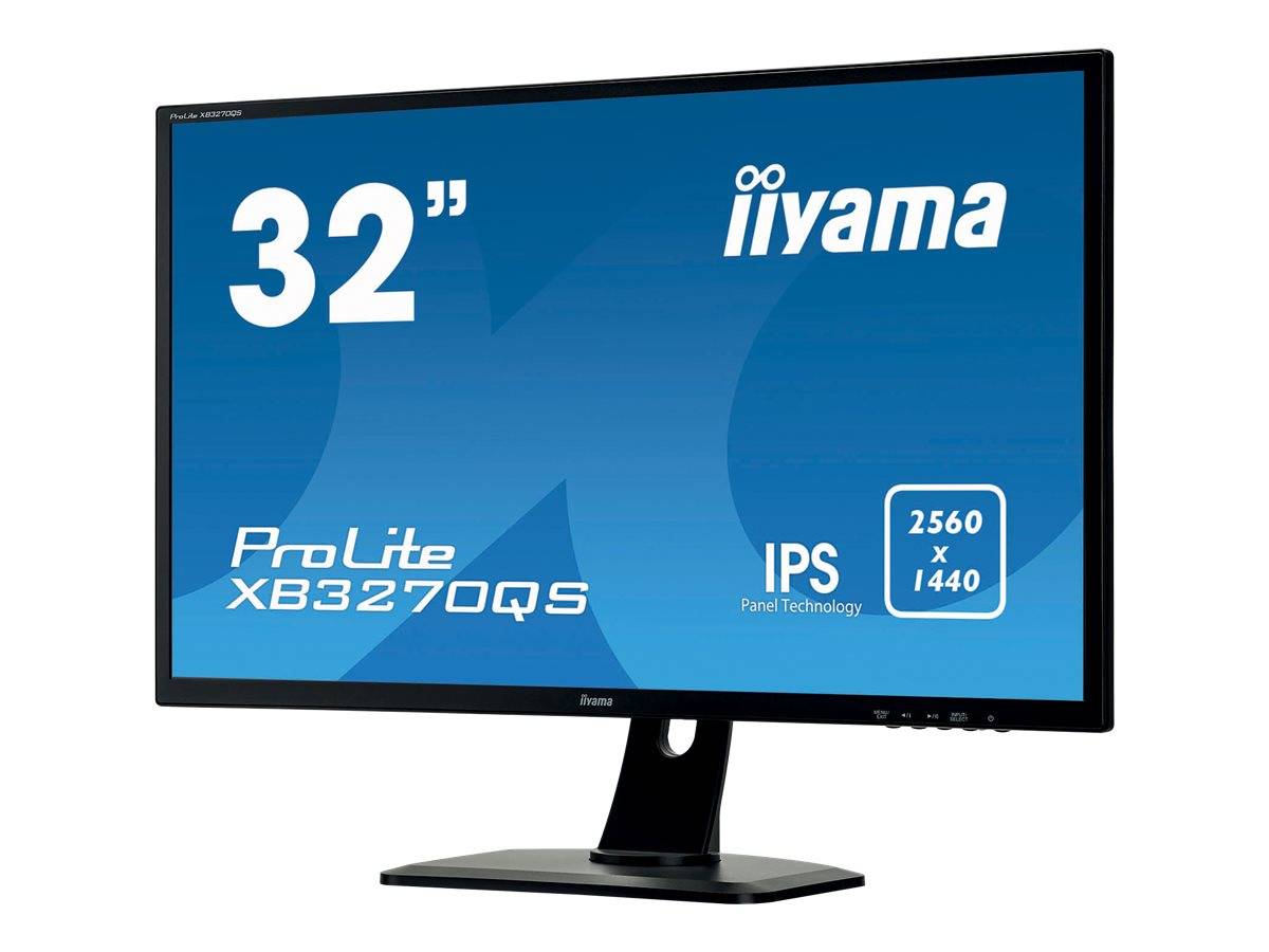 Iiyama ProLite XB3270QS Moniteur LED 81.3 cm (32 pouces) CEE G (A - G);2560 x 1440 pixelsWQHD4 msDisplayPort, DVI, HDMI™-3