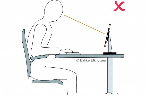 BAKKERELKHUISEN Réhausseur d écran Q-riser 140-2