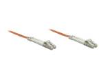 Câble de connexion à fibre optique Intellinet, duplex, multimode, LC/LC, 62,5/125 µm, OM1, 5 m, orange