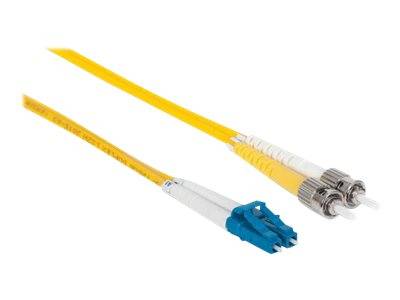 Intellinet 474047 fibre optique FO Câble de raccordement [1x LC mâle - 1x ST mâle] 9/125 µ Singlemode OS2 10.00 m-1