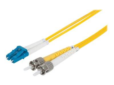 Intellinet 474047 fibre optique FO Câble de raccordement [1x LC mâle - 1x ST mâle] 9/125 µ Singlemode OS2 10.00 m-2