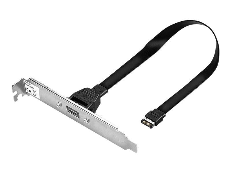 LINDY USB-C® Adaptateur [1x USB-C® mâle - 1x USB-C® femelle] 33118 0.45 m-2