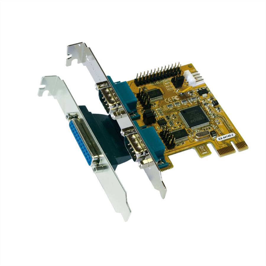 Exsys Exsys EX-44140-2 - Adapter Parallel/Seriell - PCIe Carte PCI-0