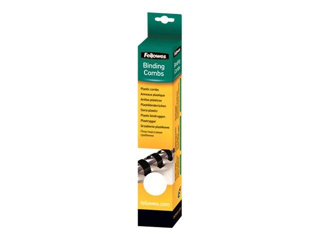 FELLOWES anneaux plastique 12.5mm blanc x 25pk-0