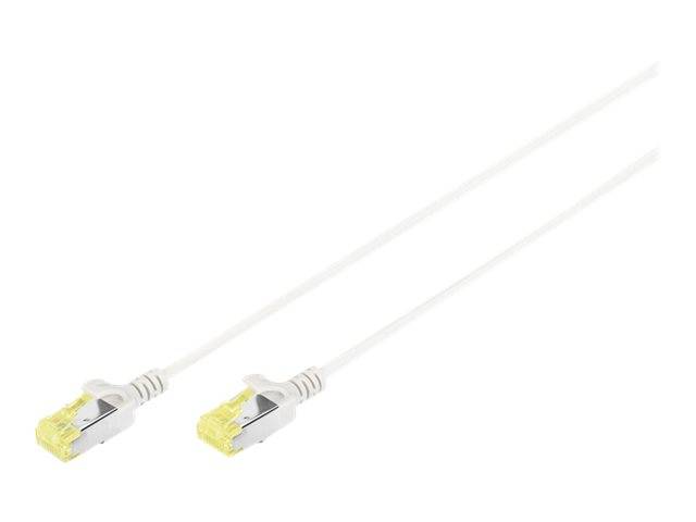 Digitus DK-1617-A-070S RJ45 Câble réseau, câble patch CAT 6a U/UTP 7.00 m gris blindé, sans halogène, blindage double 1 -2