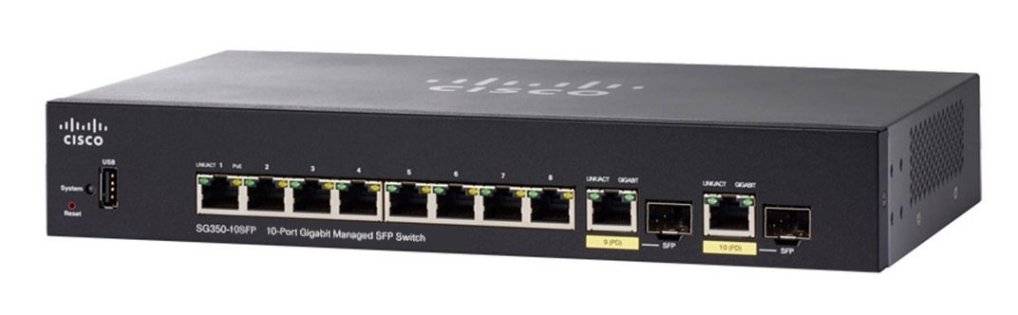 Cisco SG350-10SFP-K9-EU-3