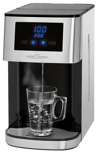 Profi Cook PC-HWS 1145 Distributeur d'eau chaude sans fil acier inoxydable-1