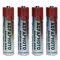 Pile alcaline LR03 AgfaPhoto Micro AAA, pack de 4, platine-3