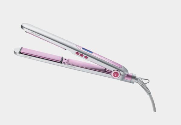Grundig HS 5630 Fer à lisser rose, argent-4