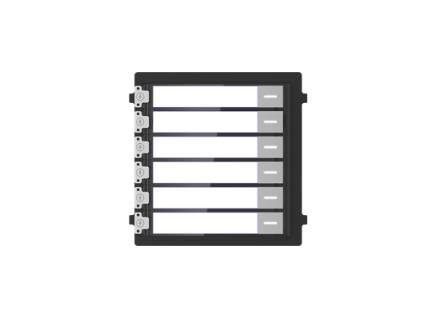 Hikvision DS-KD-KK Station de porte modulaire professionnelle série KD8-1