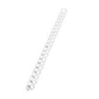 FELLOWES anneaux plastiques 14mm blanc x 25pk-2