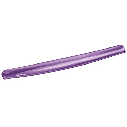 Repose-poignets pour clavier Fellowes Gel Crystal - Violet-1